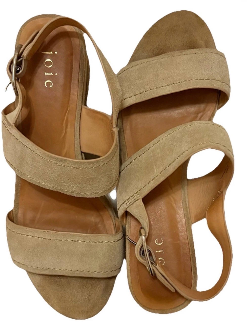 Joie Garland Suede Wedge Women’s Sandals Size 8.5